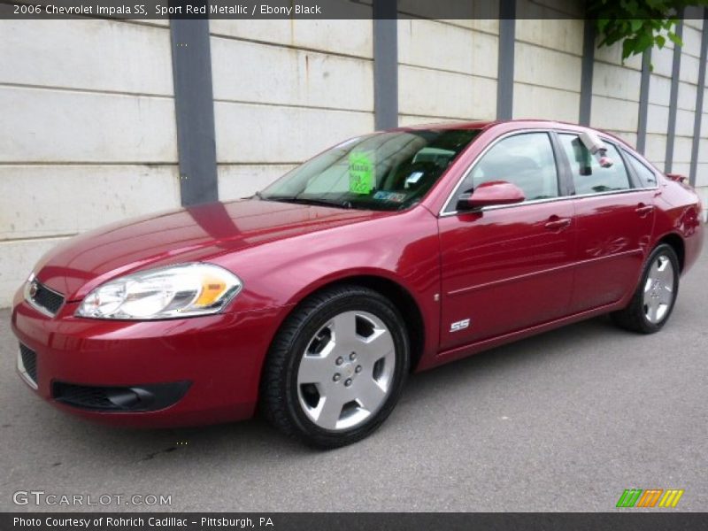Front 3/4 View of 2006 Impala SS
