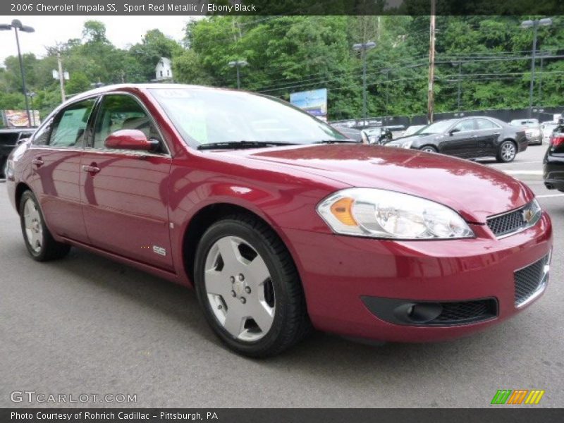 Sport Red Metallic / Ebony Black 2006 Chevrolet Impala SS