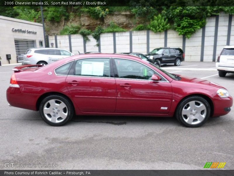 Sport Red Metallic / Ebony Black 2006 Chevrolet Impala SS