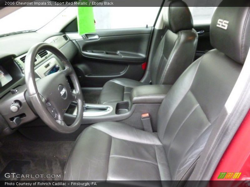 Sport Red Metallic / Ebony Black 2006 Chevrolet Impala SS