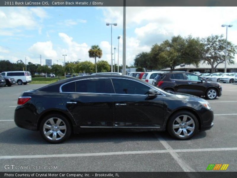 Carbon Black Metallic / Ebony 2011 Buick LaCrosse CXS