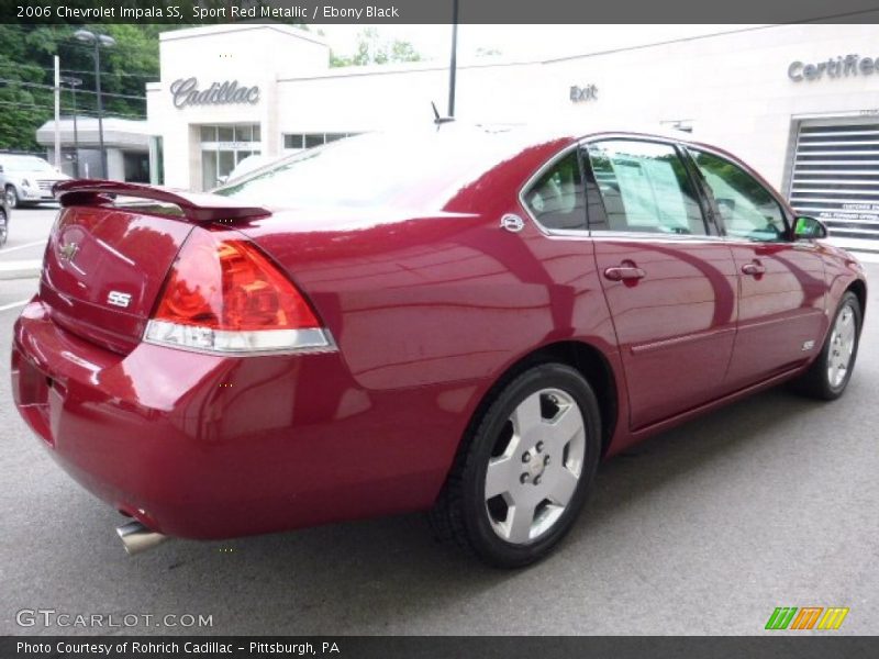 Sport Red Metallic / Ebony Black 2006 Chevrolet Impala SS