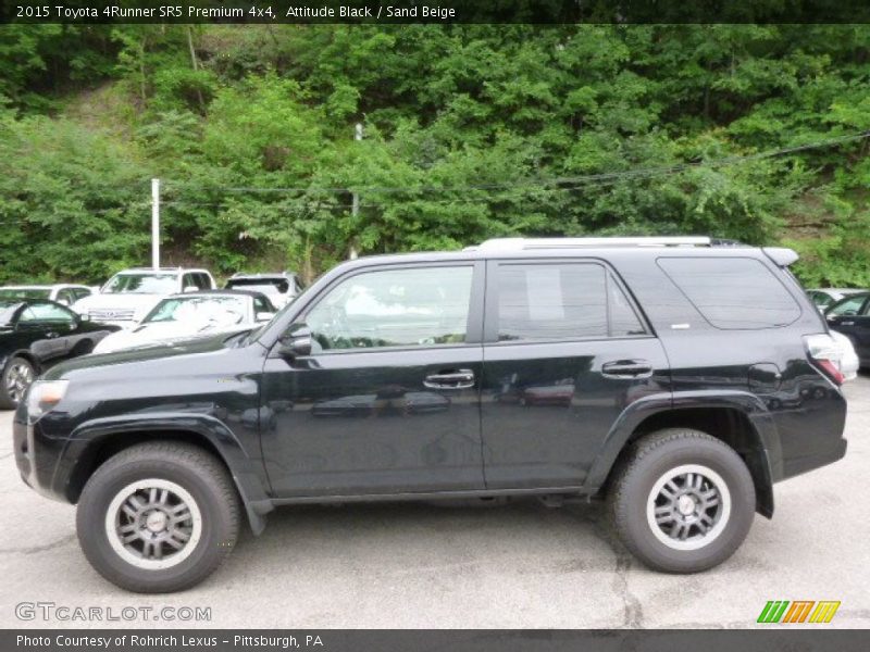 Attitude Black / Sand Beige 2015 Toyota 4Runner SR5 Premium 4x4