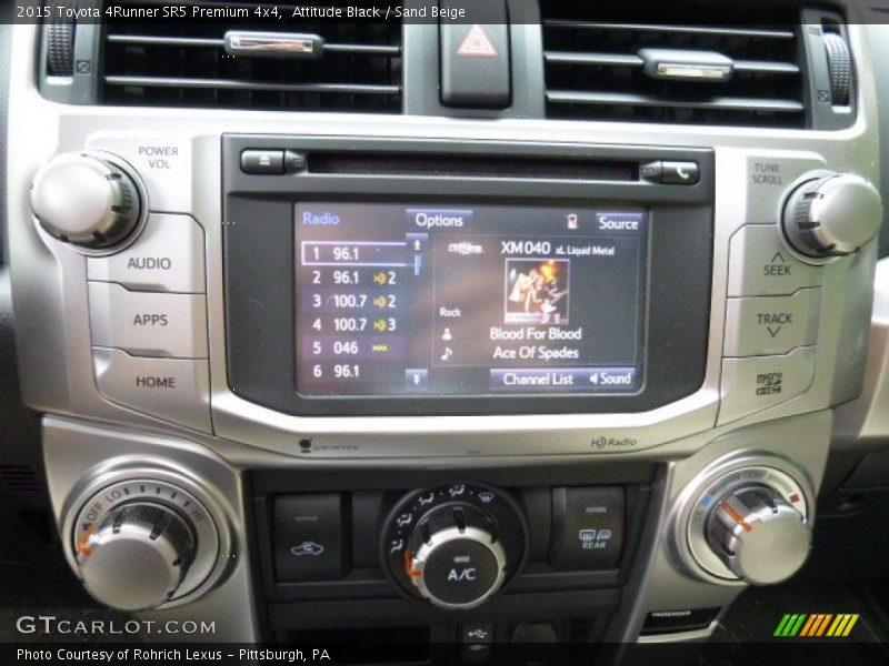 Attitude Black / Sand Beige 2015 Toyota 4Runner SR5 Premium 4x4