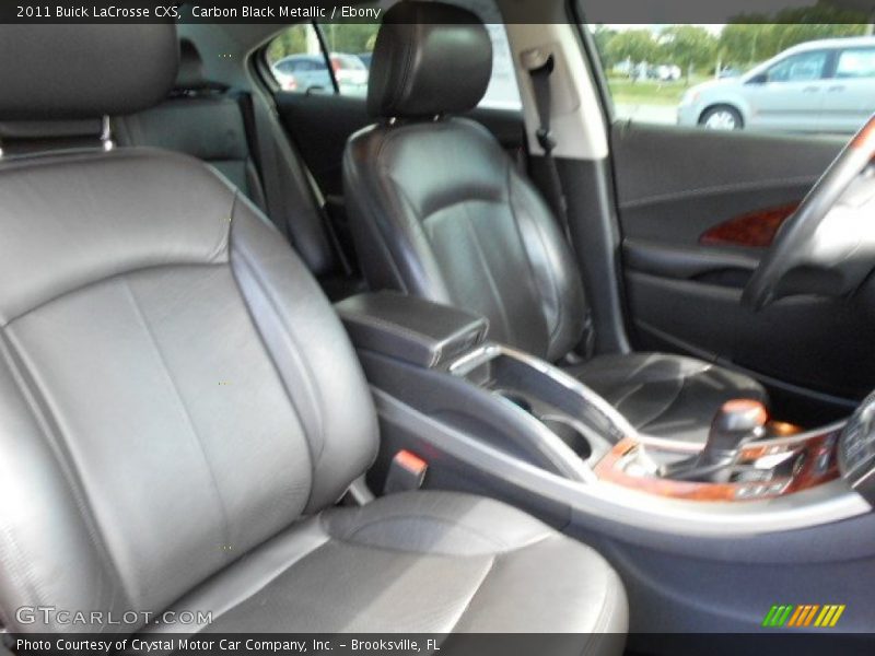 Carbon Black Metallic / Ebony 2011 Buick LaCrosse CXS