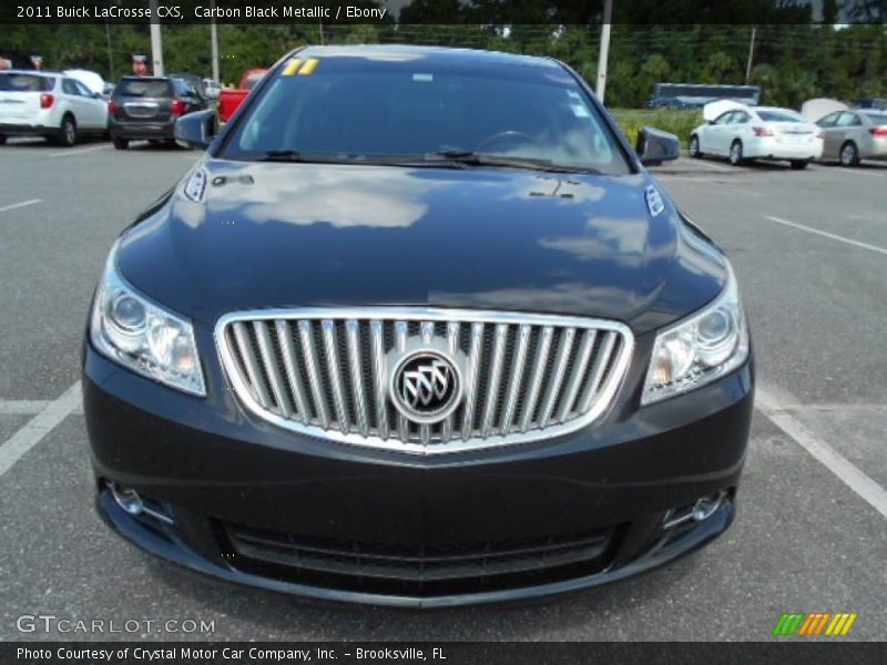 Carbon Black Metallic / Ebony 2011 Buick LaCrosse CXS