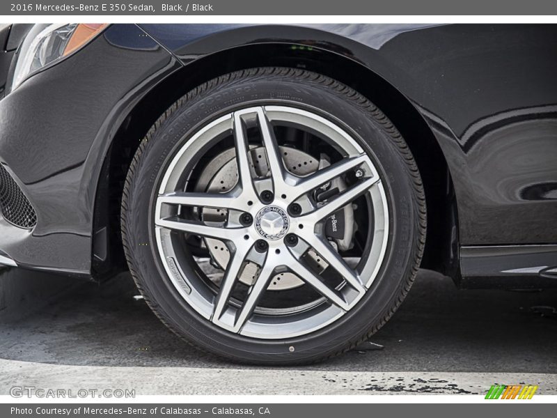 Black / Black 2016 Mercedes-Benz E 350 Sedan