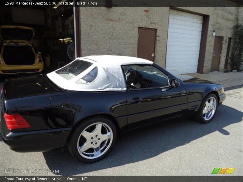 Black / Ash 1999 Mercedes-Benz SL 500 Roadster