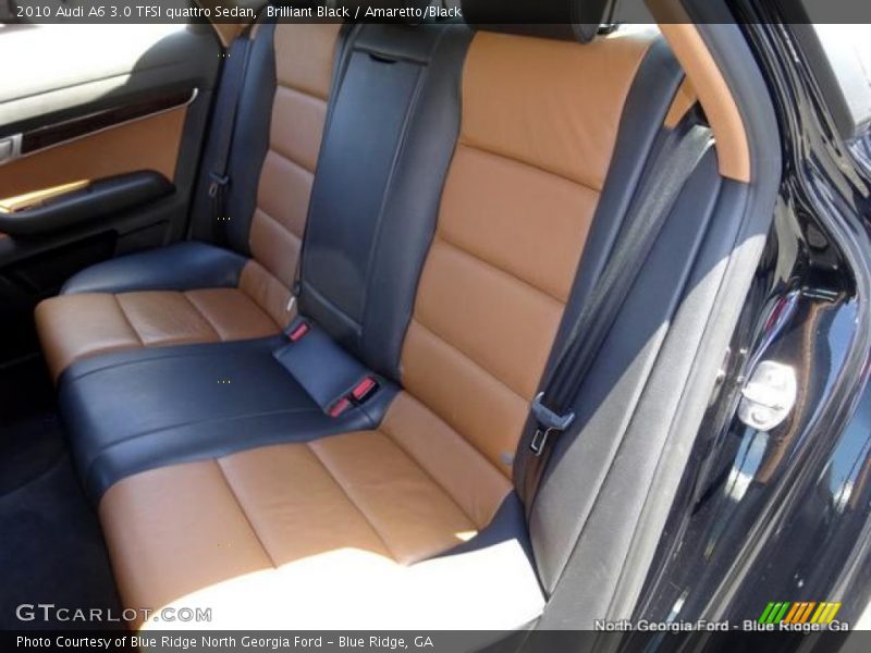 Brilliant Black / Amaretto/Black 2010 Audi A6 3.0 TFSI quattro Sedan