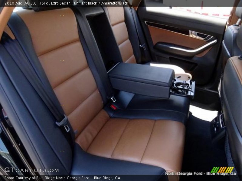 Brilliant Black / Amaretto/Black 2010 Audi A6 3.0 TFSI quattro Sedan