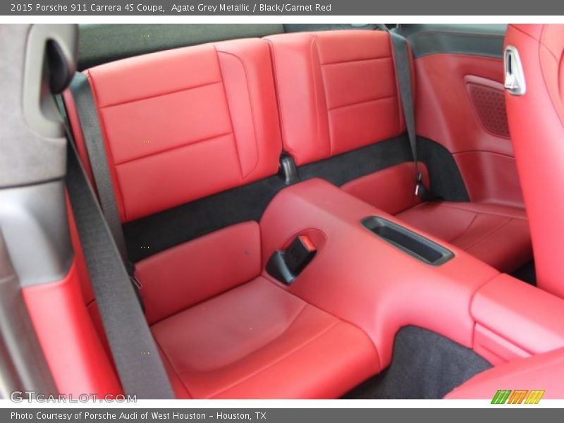 Rear Seat of 2015 911 Carrera 4S Coupe
