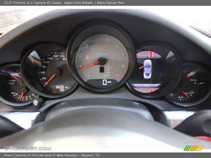  2015 911 Carrera 4S Coupe Carrera 4S Coupe Gauges