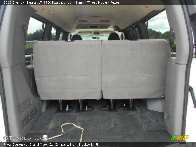 Summit White / Medium Pewter 2010 Chevrolet Express LT 3500 Passenger Van