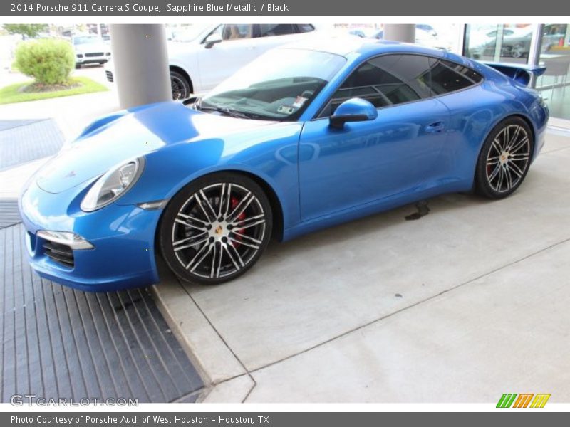 Sapphire Blue Metallic / Black 2014 Porsche 911 Carrera S Coupe