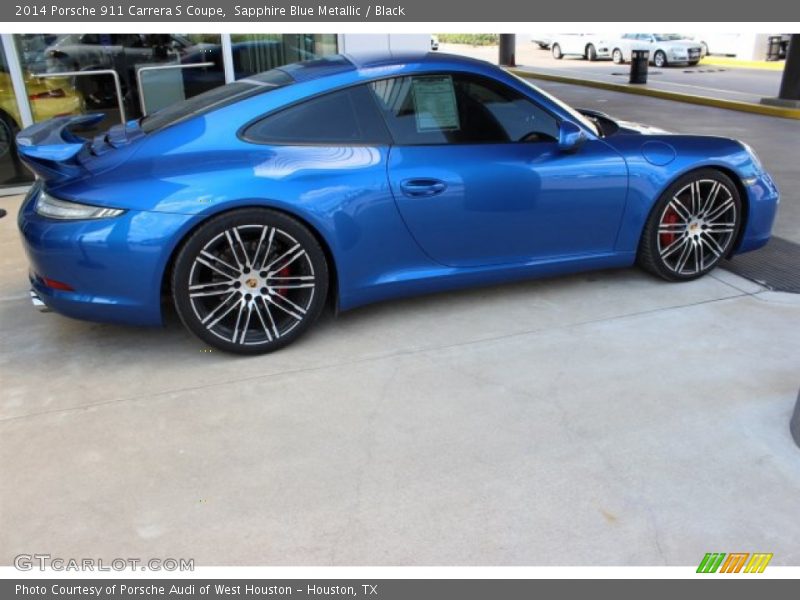 Sapphire Blue Metallic / Black 2014 Porsche 911 Carrera S Coupe