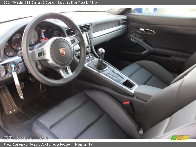  2014 911 Carrera S Coupe Black Interior
