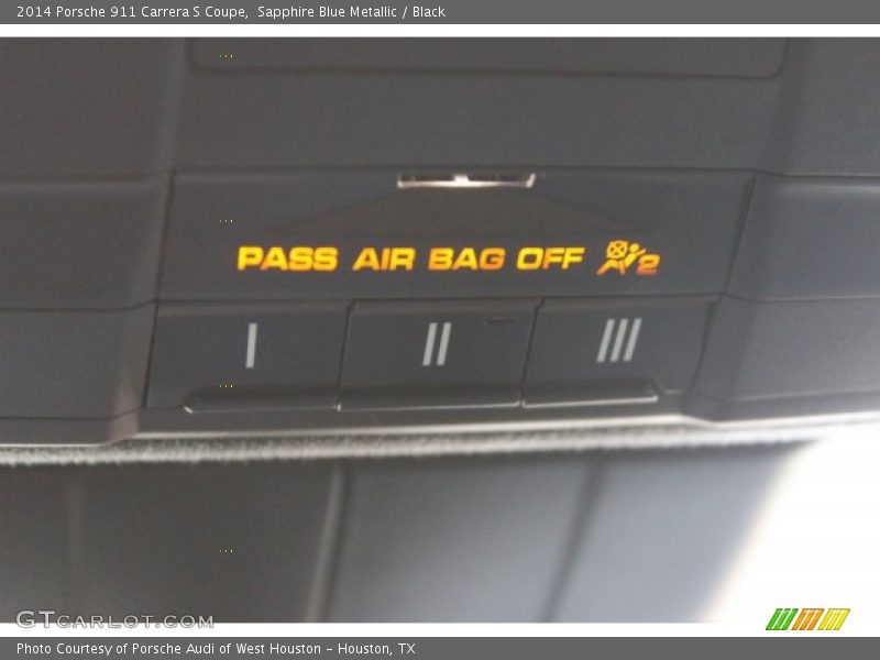 Sapphire Blue Metallic / Black 2014 Porsche 911 Carrera S Coupe
