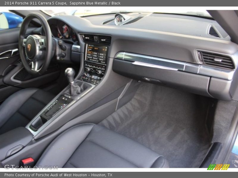 Sapphire Blue Metallic / Black 2014 Porsche 911 Carrera S Coupe