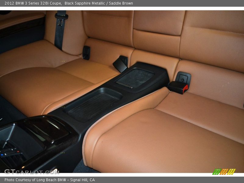 Rear Seat of 2012 3 Series 328i Coupe