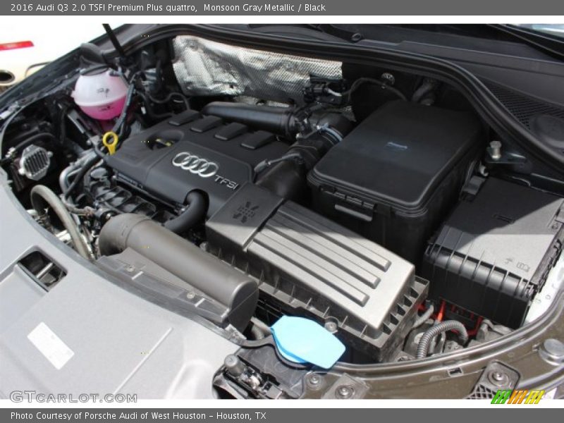 Monsoon Gray Metallic / Black 2016 Audi Q3 2.0 TSFI Premium Plus quattro