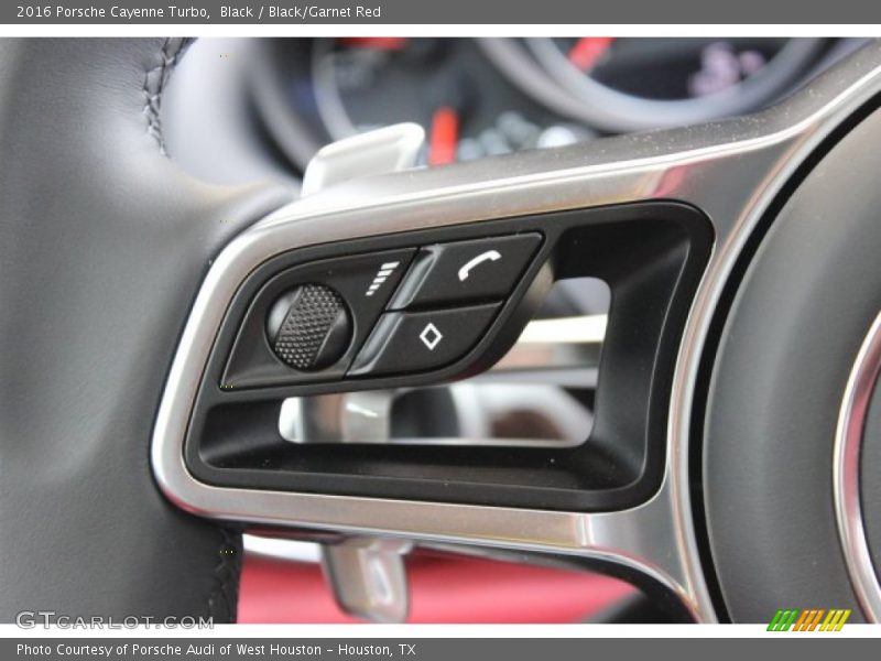 Controls of 2016 Cayenne Turbo