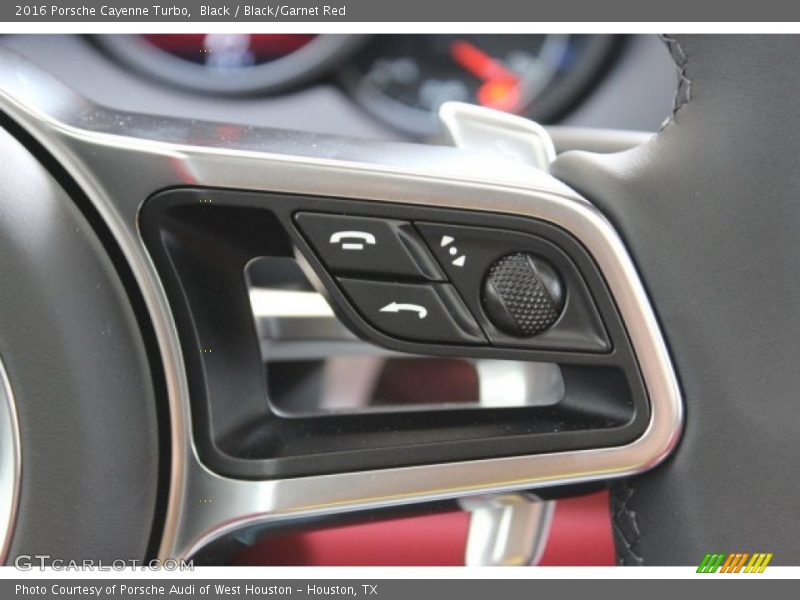 Controls of 2016 Cayenne Turbo