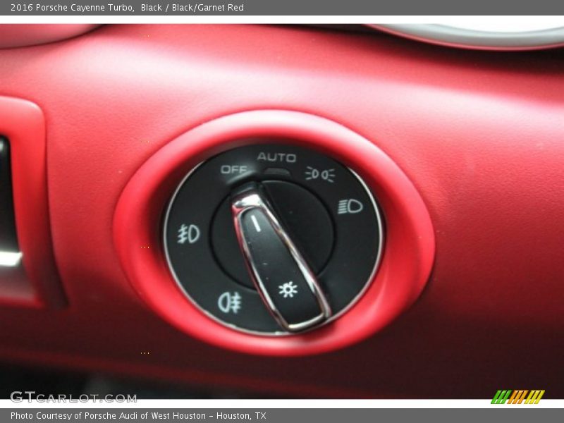 Controls of 2016 Cayenne Turbo