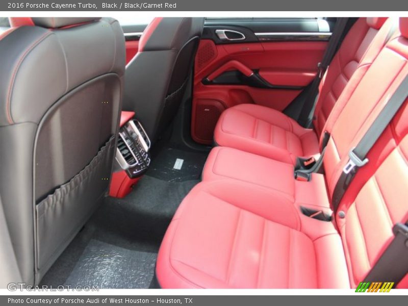 Rear Seat of 2016 Cayenne Turbo