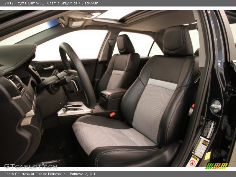 Front Seat of 2012 Camry SE