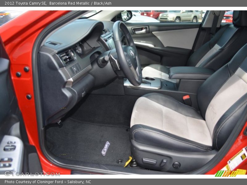 Barcelona Red Metallic / Black/Ash 2012 Toyota Camry SE