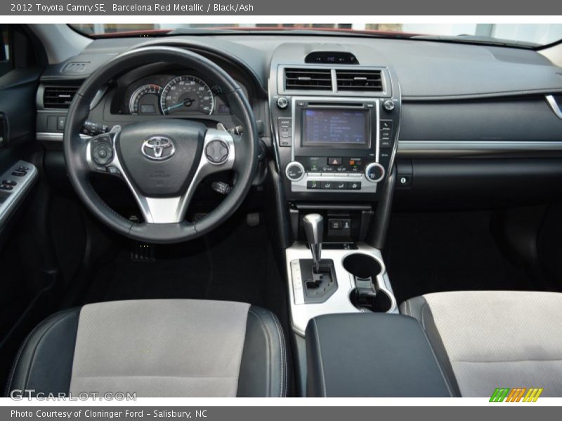 Barcelona Red Metallic / Black/Ash 2012 Toyota Camry SE