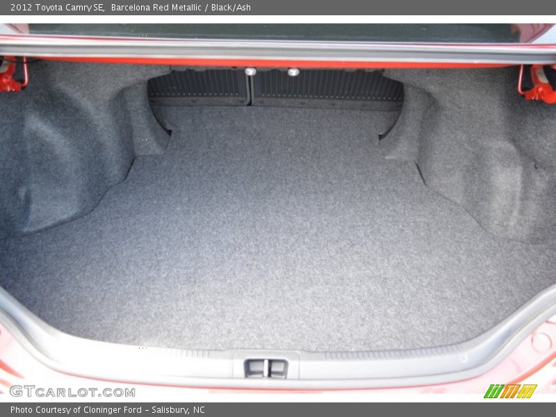 Barcelona Red Metallic / Black/Ash 2012 Toyota Camry SE