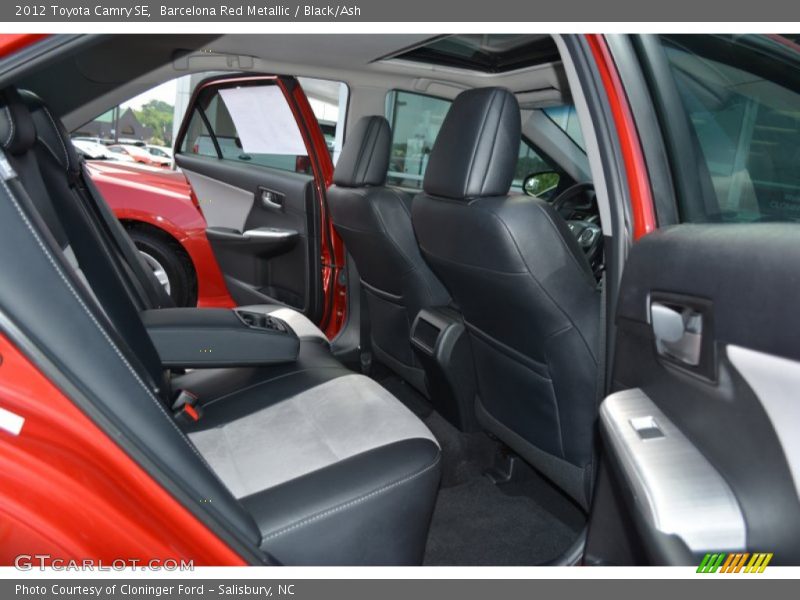 Barcelona Red Metallic / Black/Ash 2012 Toyota Camry SE