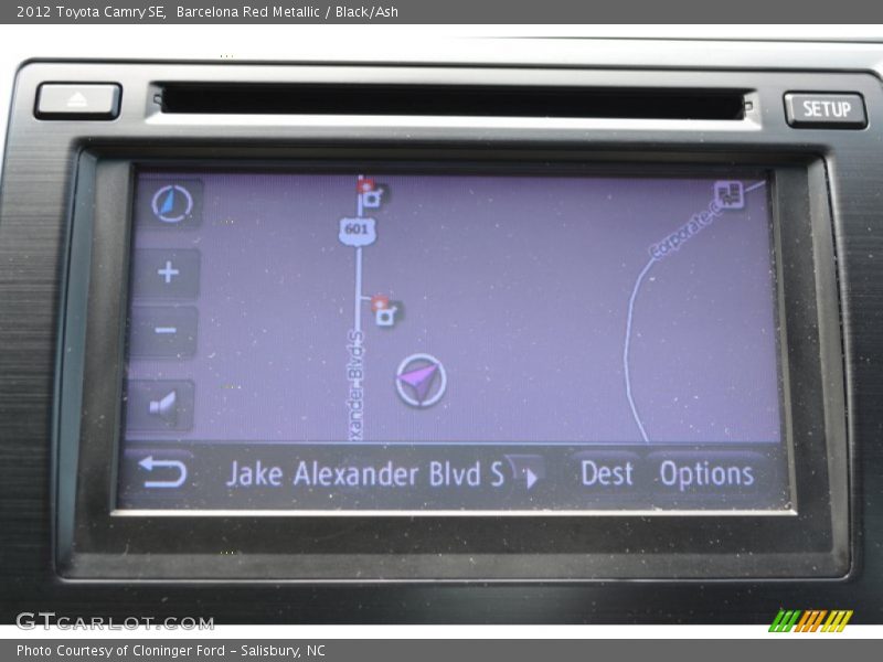 Barcelona Red Metallic / Black/Ash 2012 Toyota Camry SE