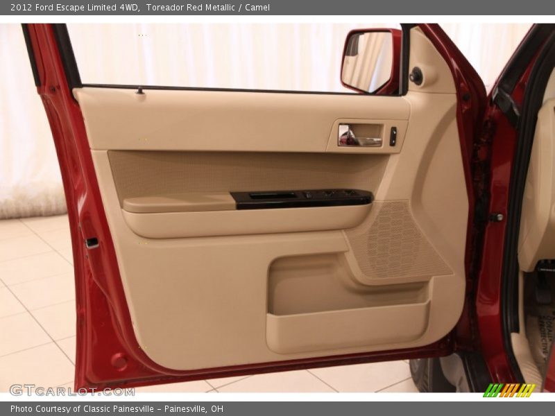 Toreador Red Metallic / Camel 2012 Ford Escape Limited 4WD