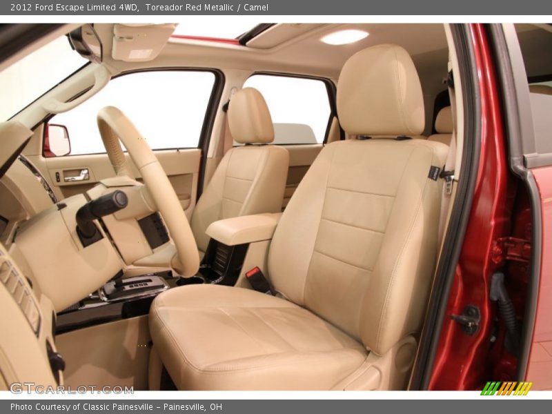 Toreador Red Metallic / Camel 2012 Ford Escape Limited 4WD