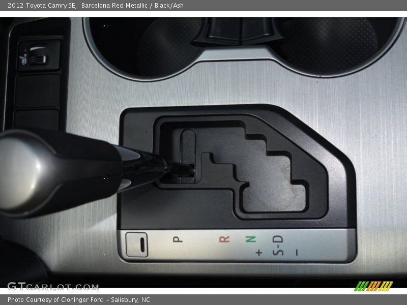 Barcelona Red Metallic / Black/Ash 2012 Toyota Camry SE