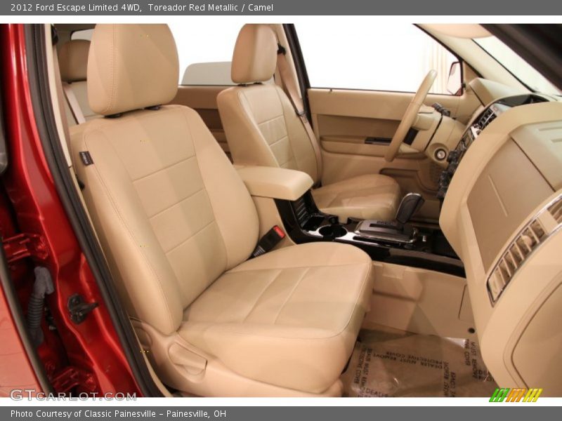 Toreador Red Metallic / Camel 2012 Ford Escape Limited 4WD