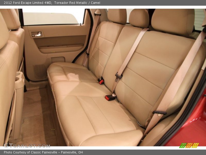 Toreador Red Metallic / Camel 2012 Ford Escape Limited 4WD