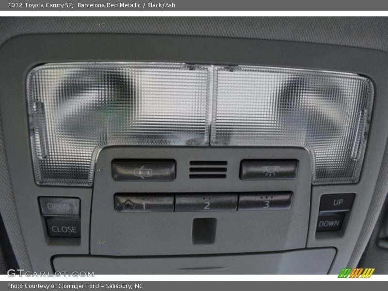 Barcelona Red Metallic / Black/Ash 2012 Toyota Camry SE