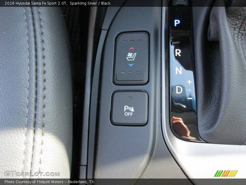 Sparkling Silver / Black 2016 Hyundai Santa Fe Sport 2.0T