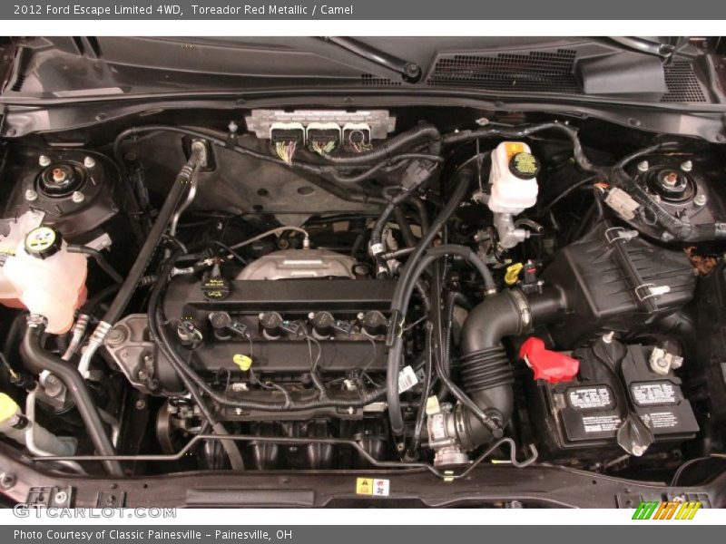 Toreador Red Metallic / Camel 2012 Ford Escape Limited 4WD