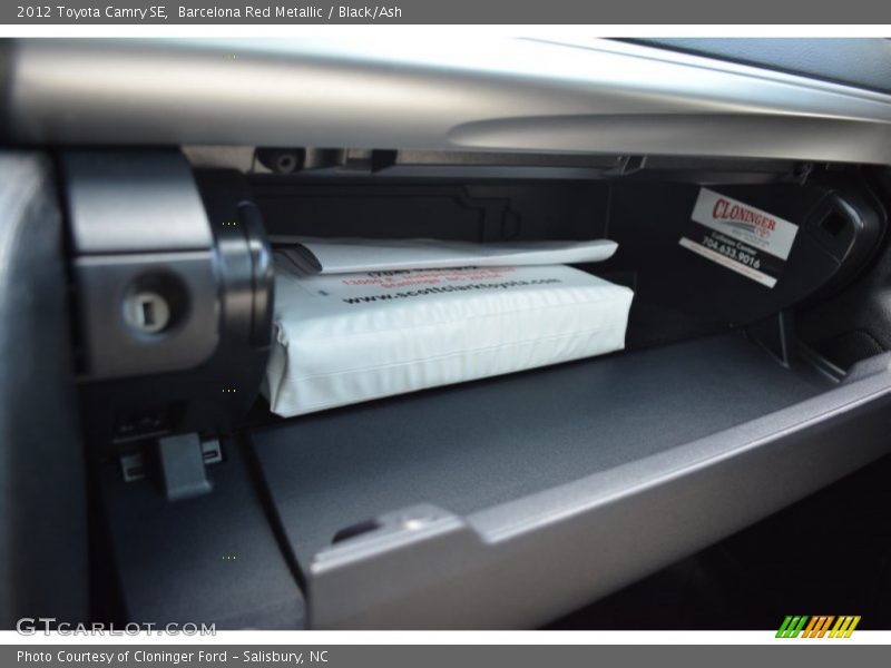 Barcelona Red Metallic / Black/Ash 2012 Toyota Camry SE