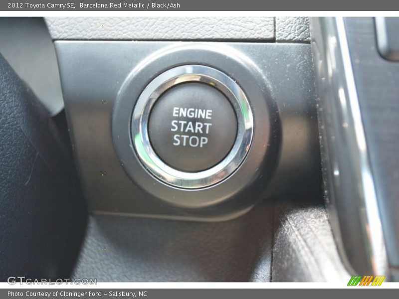 Barcelona Red Metallic / Black/Ash 2012 Toyota Camry SE