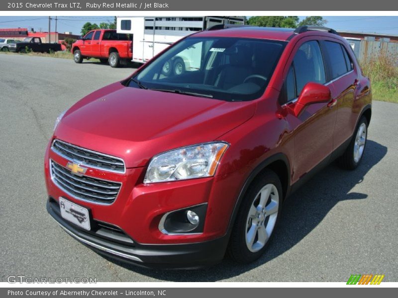 Ruby Red Metallic / Jet Black 2015 Chevrolet Trax LTZ