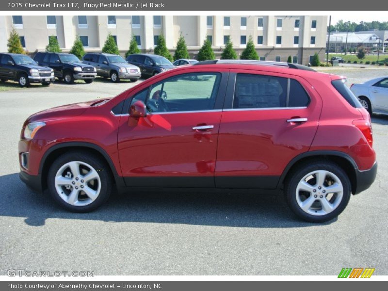 Ruby Red Metallic / Jet Black 2015 Chevrolet Trax LTZ