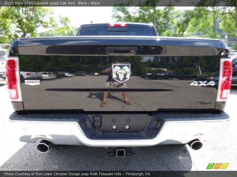Black / Black 2015 Ram 1500 Laramie Quad Cab 4x4