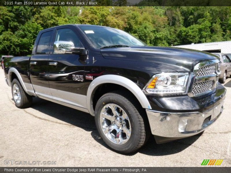 Front 3/4 View of 2015 1500 Laramie Quad Cab 4x4