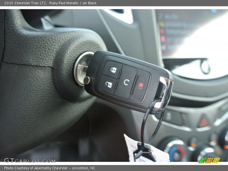 Ruby Red Metallic / Jet Black 2015 Chevrolet Trax LTZ