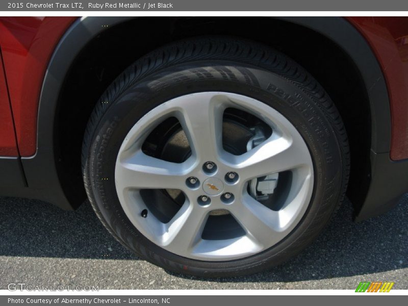 Ruby Red Metallic / Jet Black 2015 Chevrolet Trax LTZ